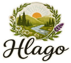 Hlago Logo with white background